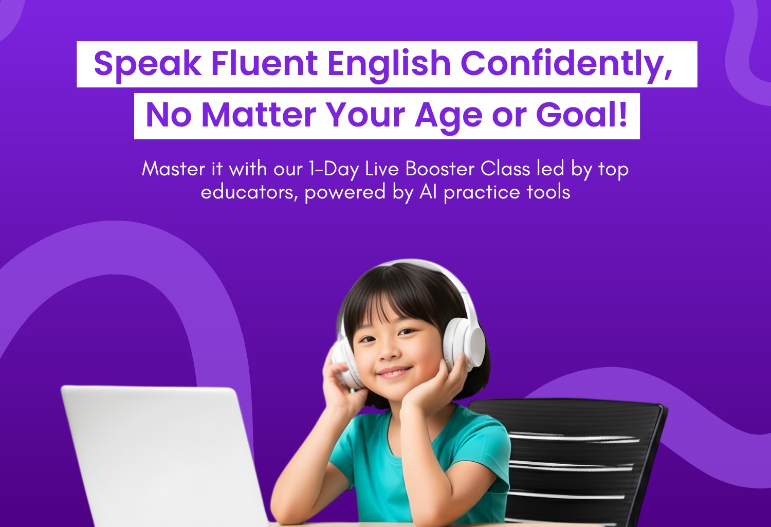 English Booster Banner